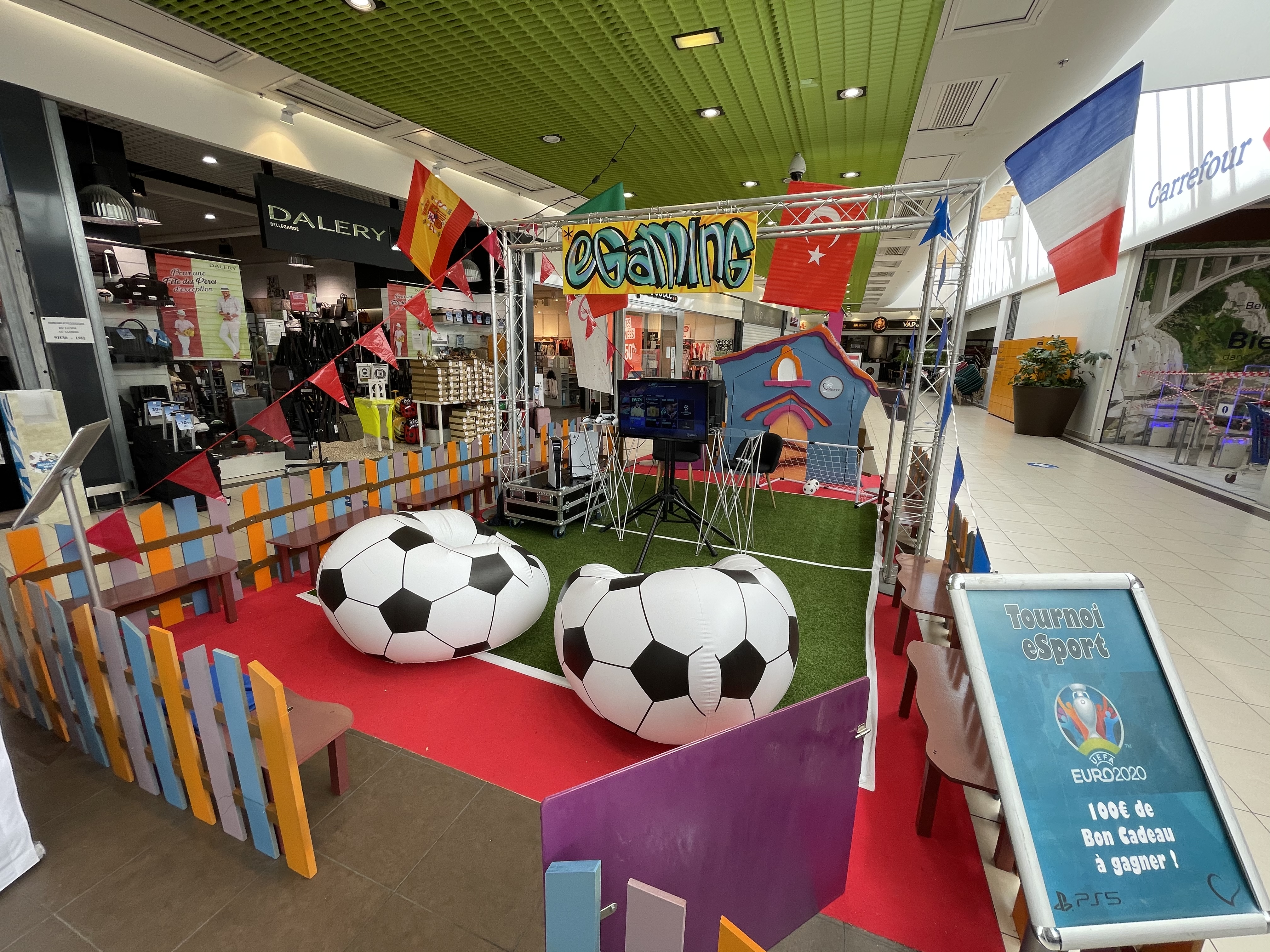 Simulateur de football à Liège pour dynamiser vos événements d’entreprise