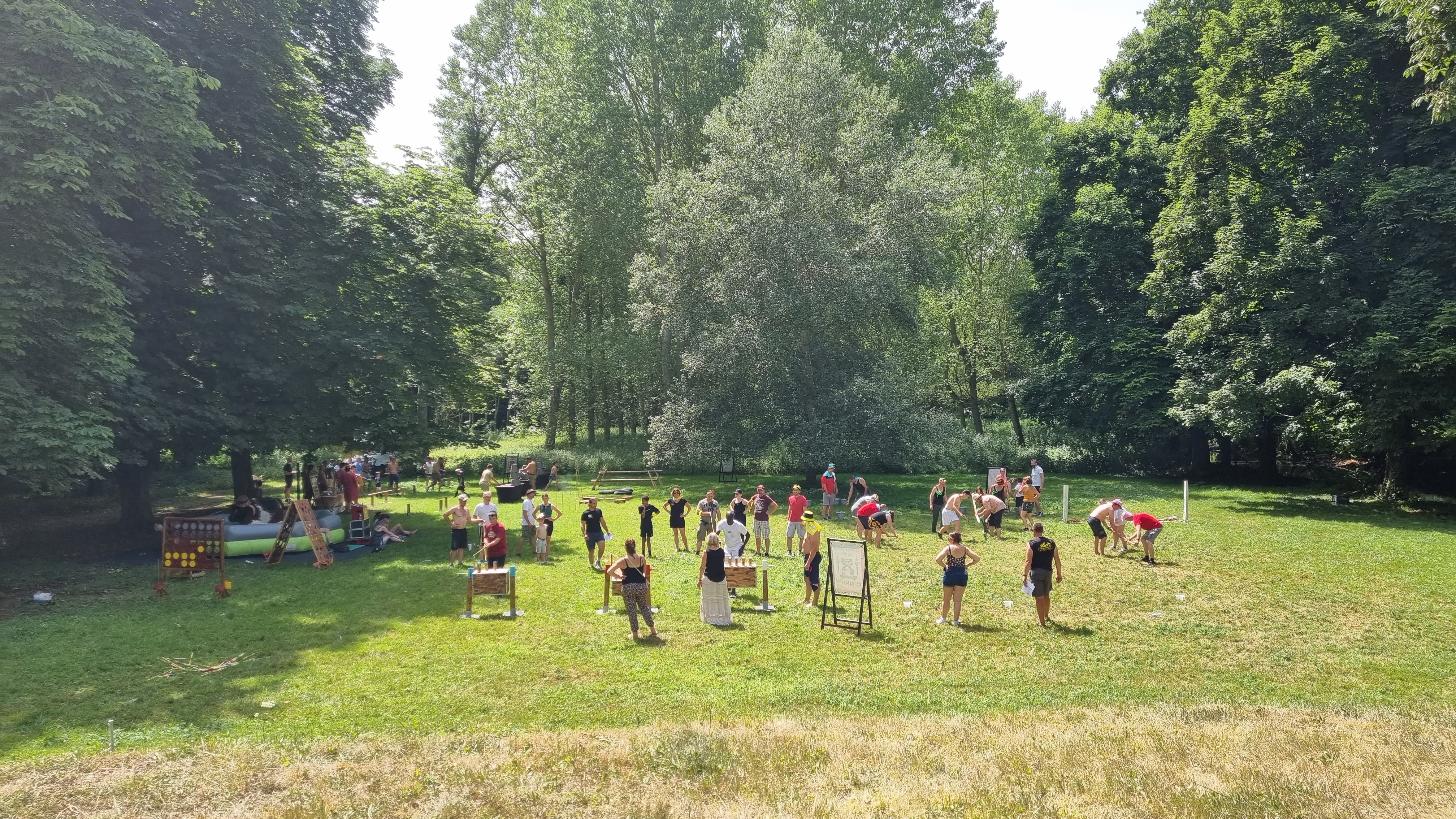 Compétition sportive de jeux géants pour entreprises Yonne
