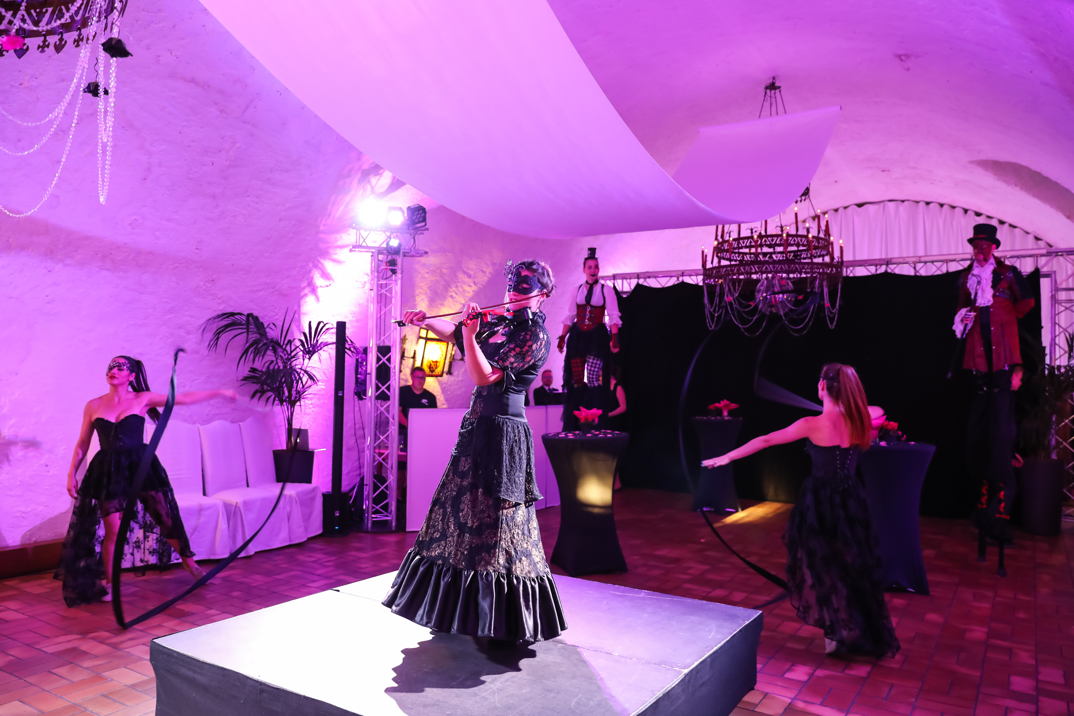 Thierry, fondateur d'INNOV'events, en régie lors d'un événement d'entreprise à Montréal