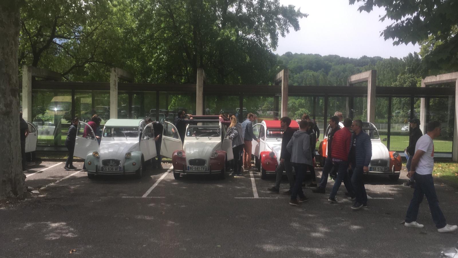 Animation Rallye 2CV Nancy (54)