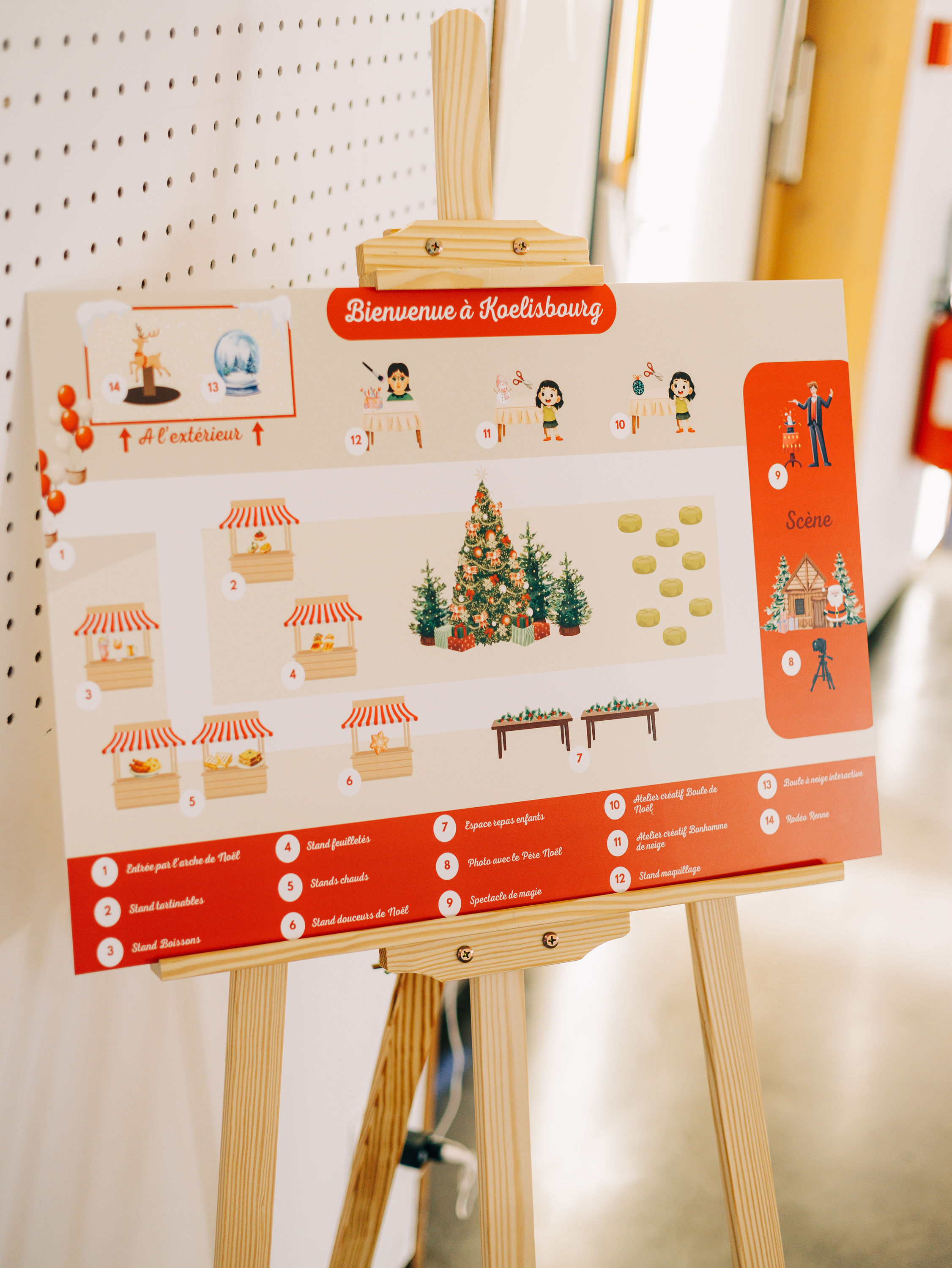 Visite de Père-Noël en entreprise Alpes-Maritimes