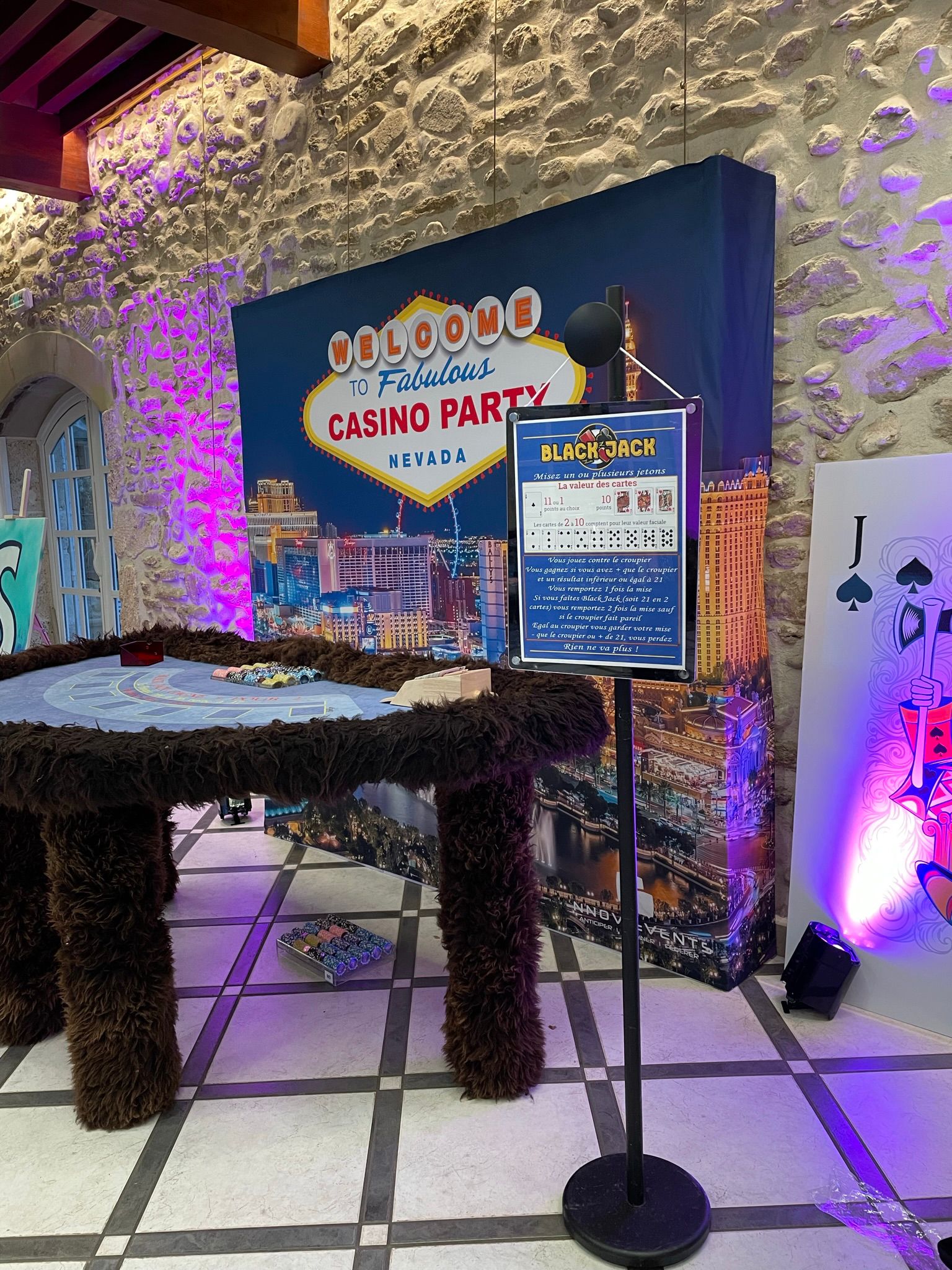 Organiser Animation casino événements Lille